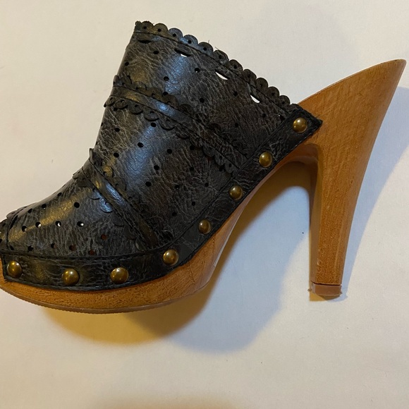 Jennika leather studded mules size 6 - Picture 7 of 12